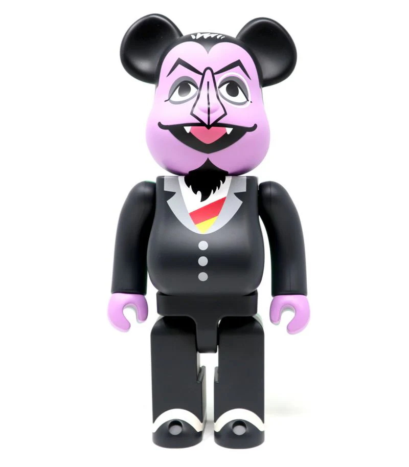 400% Bearbrick Le Comte Vampirouette (Sesame Street) – Image 2