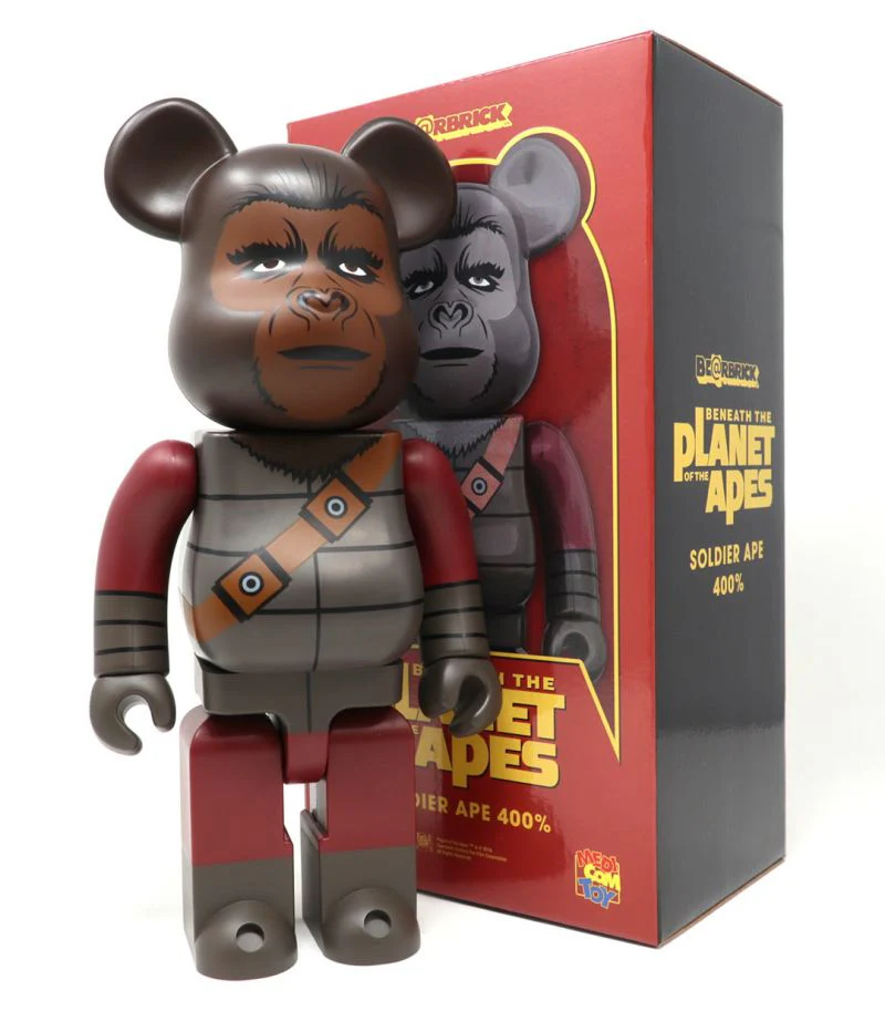 400% Bearbrick Soldier Ape (La Planète des Singes)