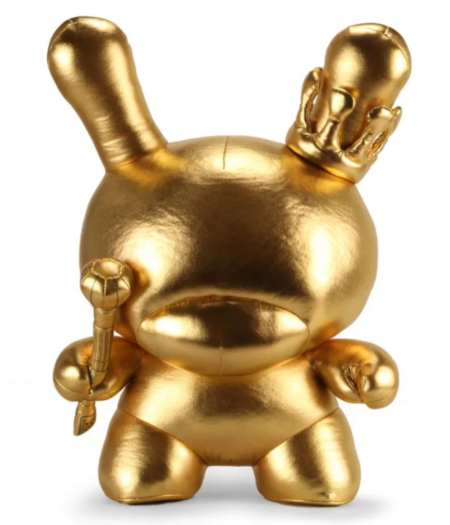 Gold King Plush Dunny - Tristan Eaton - Edition limitée