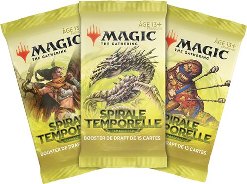 MAGIC THE GATHERING – Spirale Temporelle remastered : Booster – Image 2